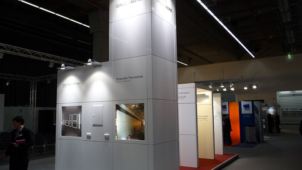 Facility Management Messe, Trennwände