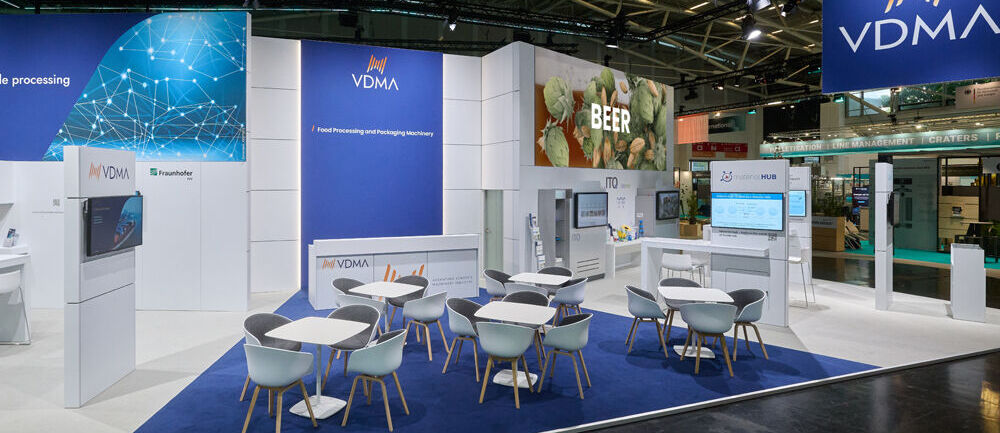 Connecting Area, Networking München, Messebau