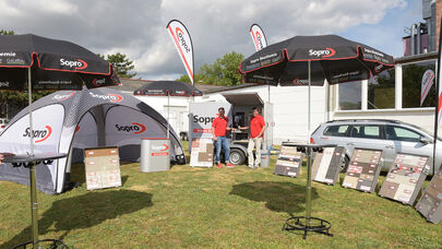 Roadshow, Sopro Bauchemie, Promotion, Isingermerz, Hausmesse, Firmenjubiläum, Workshop, Fachhandel, Promotionaktion, Eventservice, Event