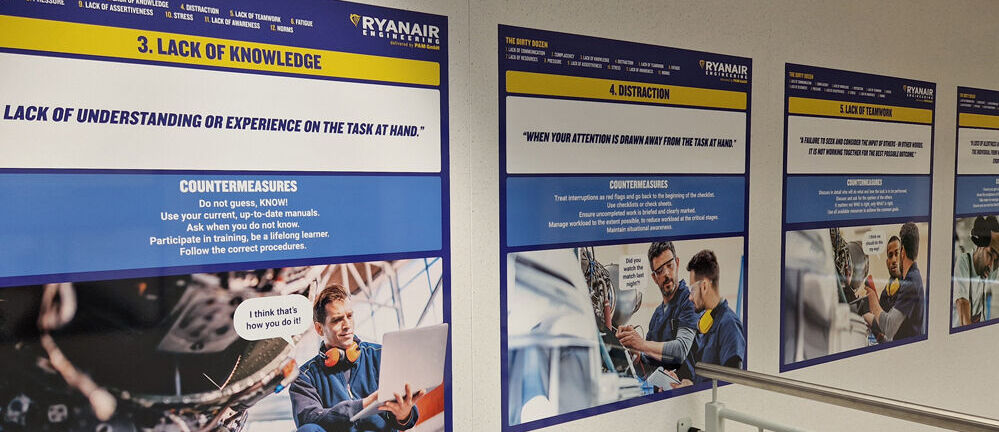 Warnschilder, Sicherheitsbeschilderung