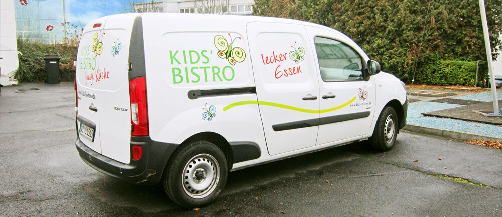 KITA Obermayr, Kindertagesstätte, Wiesbaden-Sonnenberg, Digifant, Werbetechnik, Fahrzeugbeschriftung