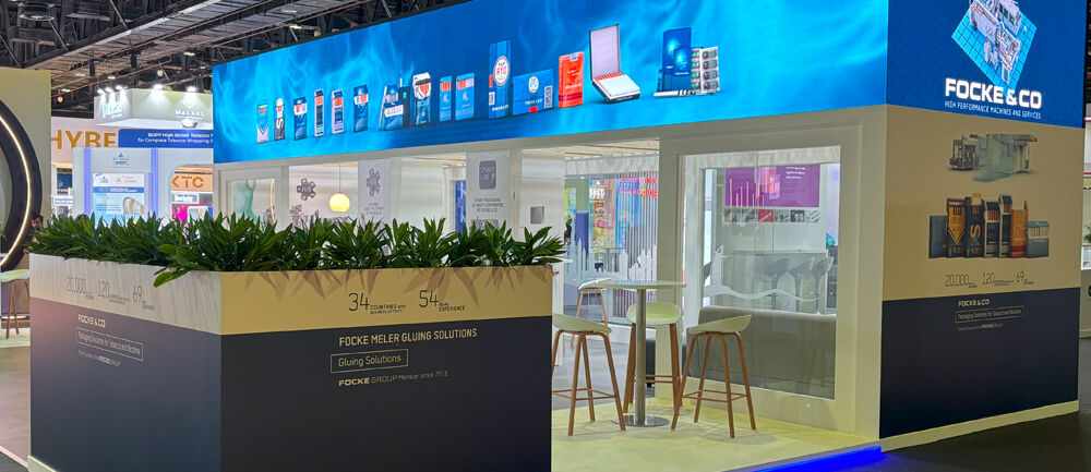 internationaler Messebau, Messestand Focke, Dubai, ISINGERMERZ