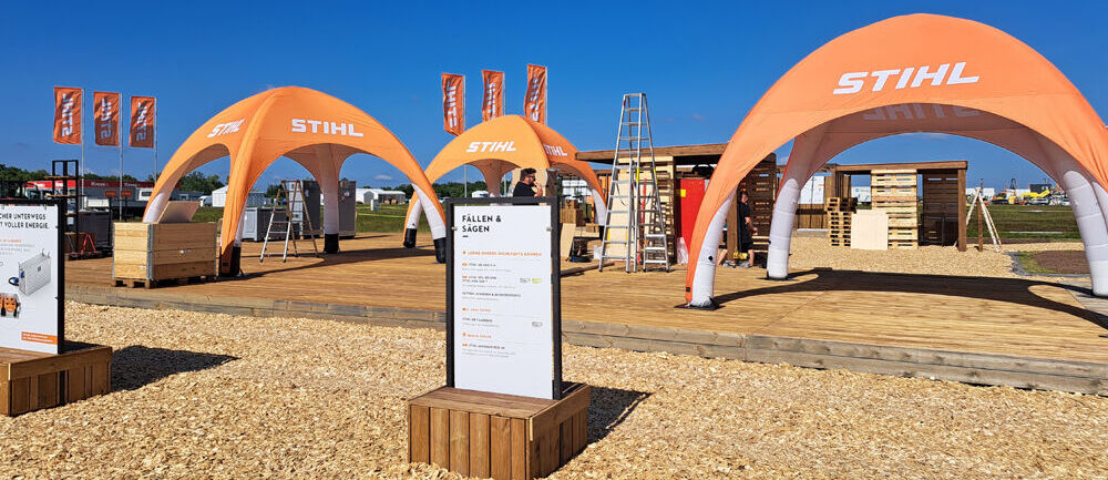 STIHL, Eventbau, Outdoorevent, ISINGERMERZ